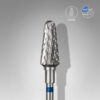 Staleks - Carbide nail drill bit, “frustum”, blue, head diameter 6 mm/ working part 14 mm