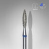Diamond nail drill bit flame blue EXPERT head diameter 2,3 mm / working part 10 mm