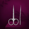 Professional cuticle scissors with hook EXCLUSIVE 21 TYPE 2 (magnolia)