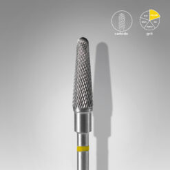 Carbide nail drill bit frustum yellow EXPERT head diameter 4 mm / working part 13 mm