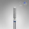 Diamond nail drill bit rounded cylinder blue EXPERT head diameter 2,5 mm / working part 10 mm
