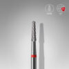 Carbide nail drill bit cone red EXPERT head diameter 2,3 mm / working part 8 mm