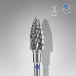 Carbide nail drill bit pine cone blue EXPERT head diameter 6 mm / working part 14 mm